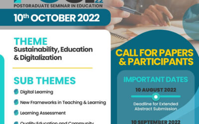 Postgraduate Seminar in Education (POSE2022)