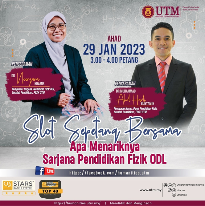 Slot Sepetang Bersama- SARJANA PENDIDIKAN FIZIK ODL